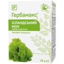 Ісландський мох Herbamax (Гербамакс) 25 г - фото №1 Ісландський мох Herbamax (Гербамакс) 25 г foto 1