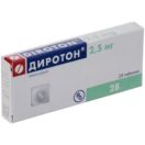 Диротон 2,5 мг таблетки №28 foto 1