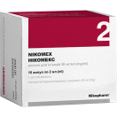 Нікомекс 50 мг/мл розчин для ін'єкцій по 2 мл ампули №10 foto 1