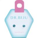 Серьги-иголки Dr.Biju Сириус 4.0 мм Голубой цирконий, детские, 1 пара foto 1