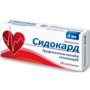 Сидокард 4 мг таблетки №30 foto 2