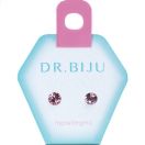Серьги-иголки Dr.Biju Сириус 5.3 мм Нежная роза, детские, 1 пара foto 1