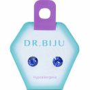 Серьги-иголки Dr.Biju Сириус 7.1 мм Сапфир, детские, 1 пара foto 1