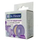Пластир медичний шовковий Ultra «H Dr. House» 2,5 см х 500 см (папер.уп) foto 1