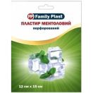 Пластырь медицинский Family Plast ментоловый с перцем перфорированный 12 см х 15 см, 1 шт. - фото №1 Пластырь медицинский Family Plast ментоловый с перцем перфорированный 12 см х 15 см, 1 шт. foto 1
