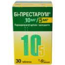 Бі-престаріум 10 мг/5 мг таблетки №30 foto 1
