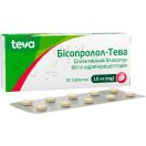 Бісопролол-Тева 10 мг таблетки №30 foto 2