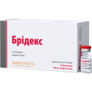 Брідекс розчин для ін'єкцій 100 мг/мл по 2 мл флакон №10 foto 1