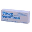 Амитриптилин 25 мг таблетки №50 foto 1