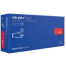 Рукавички NitryLex (НітріЛекс) Basic оглядові нітрилові нестерильні неприпудрені р. L №100 foto 1