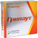 Грипаут таблетки 4 шт. foto 1