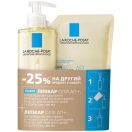 Набір La Roche-Posay (Ля Рош-Позе) Lipikar AP+ (Олія ліпідовідновлювальна очищувальна для ванни та душу для немовлят, дітей та дорослих 400 мл + рефіл 400 мл) foto 1