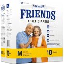 Подгузники для взрослых Friends Premium, р.М, 10 шт. foto 1