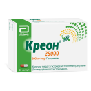 Креон 25000 300 мг капсули №20 foto 2