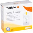 Пакеты Medela Pump & Save для хранения грудного молока №20 foto 1