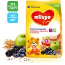 Каша Milupa безмолочная сухая мультизлаковая с яблоком, черникой и ежевикой (с 7 месяцев)170 г foto 2