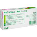 Небиволол-Тева 5 мг таблетки №28 foto 2