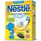 Каша Nestle молочна пшенична з бананом та чорною смородиною з 6 місяців 250 г foto 1