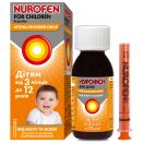 Нурофен для дітей з апельсиновим смаком суспензія 200 мл foto 1
