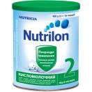 Суміш молочна Nutrilon 2 кисломолочний з 6 до 12 місяців 400 г foto 1