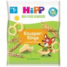 Кольца HiPP (Хипп) органические хрустящие с пармезаном 325 г foto 1