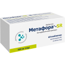 Метафора-SR 500 мг таблетки № 60 foto 1