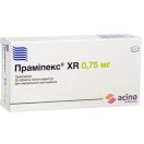 Прамипекс XR 0,75 мг таблетки №30 foto 1