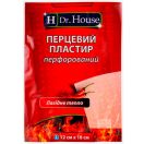 Перцевий пластир Ultra «H Dr. House» 12 см x 18 см foto 1