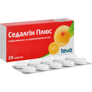 Седалгін Плюс таблетки №20 foto 2