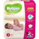 Підгузки Huggies Ultra Comfort р.3 ( 5-9 кг)  для дівчаток 21 шт foto 1