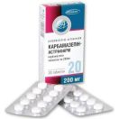 Карбамазепін-Астрафарм 200 мг таблетки №20 foto 1