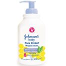 Мило рідке Johnsons дитяче Pure Protect 2в1 для миття рук і тіла 300 мл foto 1