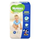 Підгузки Huggies Ultra Comfort р.4+ (10-16 кг) для хлопчиків 17 шт foto 1