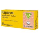 Карвіум 12,5 мг таблетки №30 foto 1