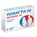 Новагра 50 мг таблетки №2 foto 1