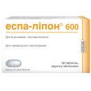 Еспа-ліпон 600 мг таблетки №30 foto 1