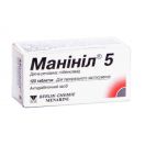 Манинил 5 мг таблетки №120 foto 1