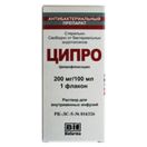 Ципрофлоксацин 0,2% раствор бутылка 200 мл foto 1