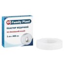 Пластир Family Plast медичний на тканинній основі паперова упаковка 1 см*500 см foto 1