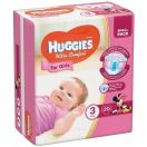 Подгузники Huggies Ultra Comfort р.3 (5-9 кг) для девочек 20 шт foto 1