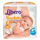 Подгузники Libero Newborn р.2 (3-6 кг) 26 шт foto 1