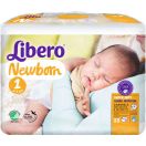 Подгузники Libero Newborn р.1 (2-5 кг) 28 шт foto 1