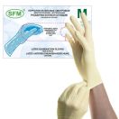 Перчатки SFM медицинские смотровые латексные нестерильные (р.S) foto 1