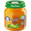 Пюре Gerber яблоко, шиповник (с 6 месяцев) 130 г foto 1