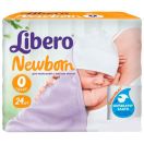 Подгузники Libero Newborn р.0 (0-2 кг) 24 шт foto 1