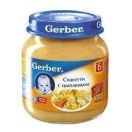 Пюре Gerber cпагетті з курчам з 6 місяців 125 г foto 1