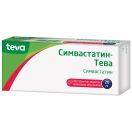 Симвастатин-Тева 20 мг таблетки №30 foto 1