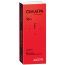 Силагра 50 мг таблетки №4 - фото №1 Силагра 50 мг таблетки №4 foto 1