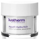 Крем Ivatherm Aquafil Hydra Rich увлажняющий для чувствительной и сухой кожи 50 мл foto 1