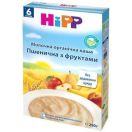 Каша Hipp 3141 молочна органічна пшенична з фруктами (з 6 місяців) 250 г foto 1